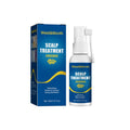 30ml Hair Root Care Spray in a bottle with a spray nozzle, designed for scalp itch relief and follicle nourishment.