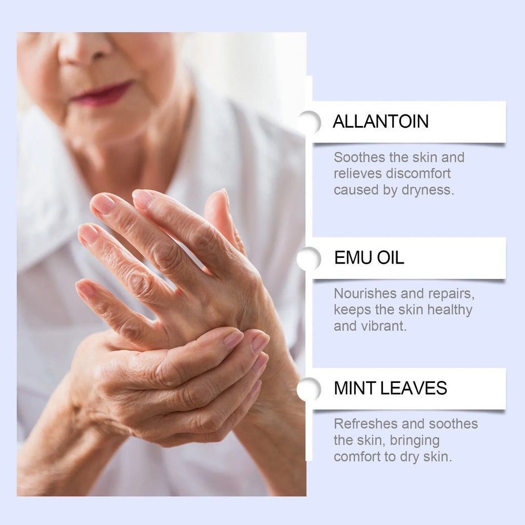 50g tube of joint soothing gel with menthol and emu oil active ingredients.