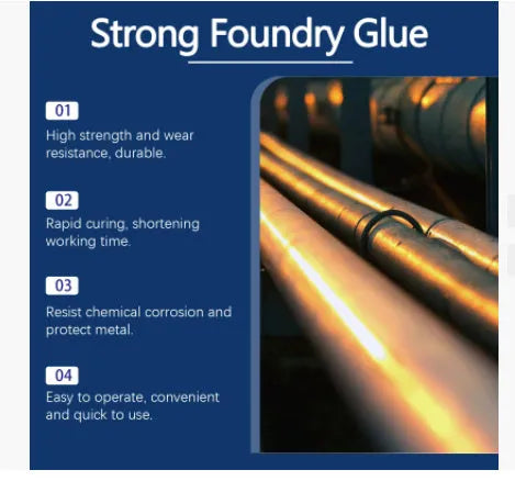 85ml tube of metal epoxy sealant with applicator push rod, scraper, and sandpaper for stainless steel, copper, aluminium repairs.