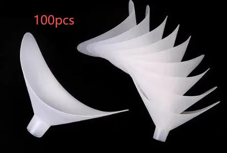 100-pack lung capacity tester mouthpiece with 12-13mm nozzle connection in environmentally friendly plastic