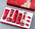 High-end skin care water and lotion set 10 piece facial cleanser toner essence eye cream beauty cream face cream foundation