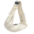 Soft adjustable shoulder strap dog carrier bag in multiple colour options for pets under 7.5kg