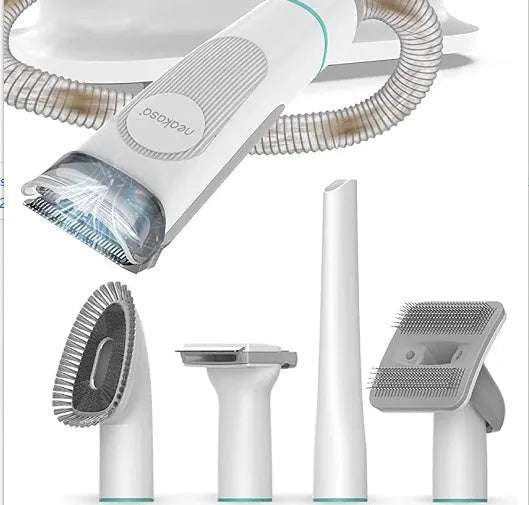 Pet grooming device comb shaving in one P1 with ABS body, 290 x 132 x 210mm size and accessory set
