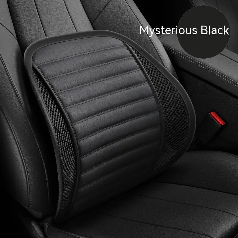 Memory foam lumbar support cushion for car seats in five colour options