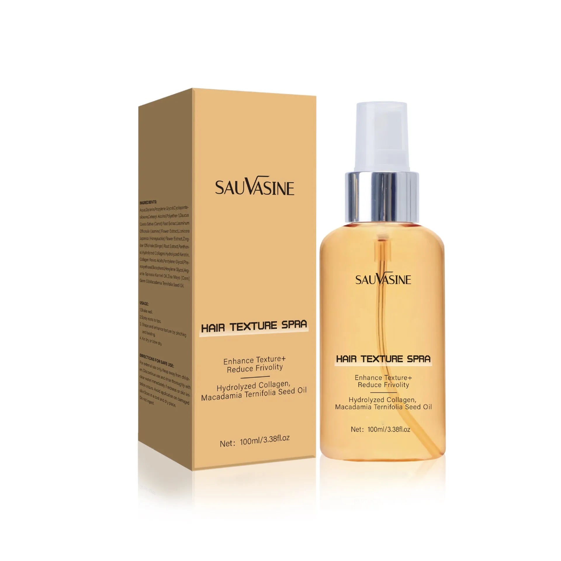 SWX-248 hair care spray bottle 100ml reduces frizz and moisturises scalp
