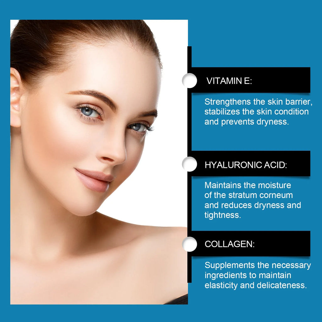 Pack of 5 disposable forehead moisturising patches for facial skincare