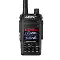 Black Interphone waterproof aviation communications headset with antenna and accessories