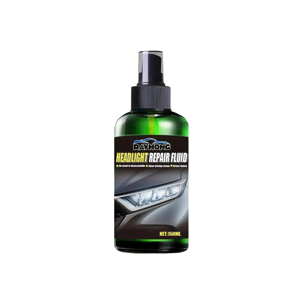 150ml car headlight repairing liquid bottle for yellowed lens refurbishment with nano titanium oxide coating