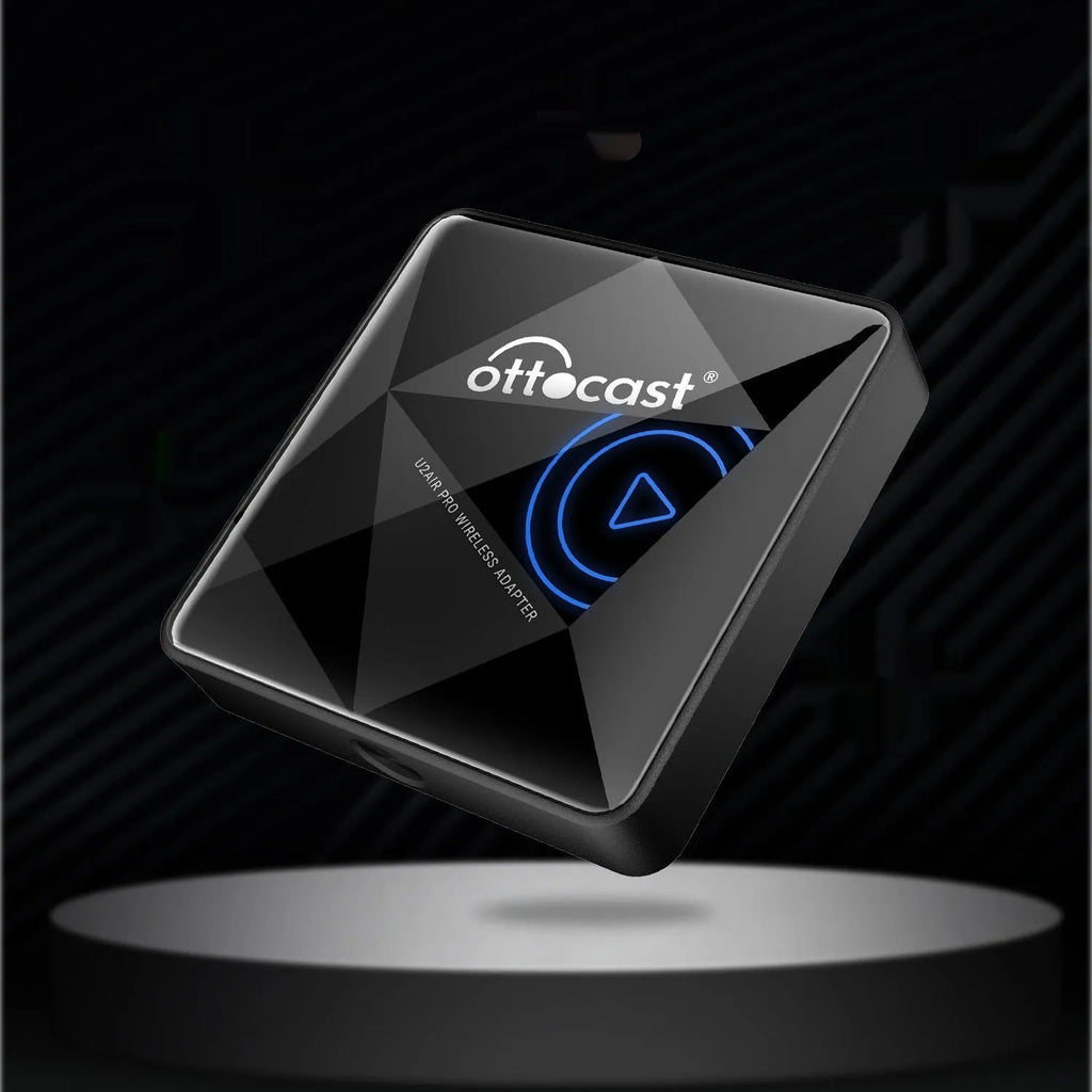 Wireless car Bluetooth AIBOX black box measuring 59mm with Type-C connector for vehicle audio conversion