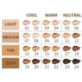 Concealer contour stick palette with 24 waterproof colours and pen applicator for face makeup