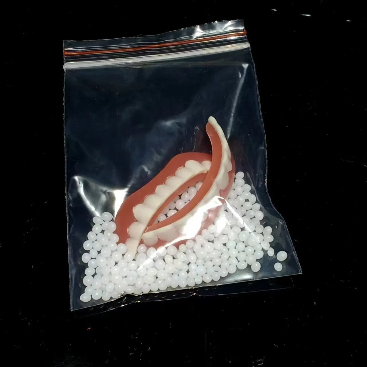 Silicone simulation smile dentures tooth socket with upper and lower teeth for dental training