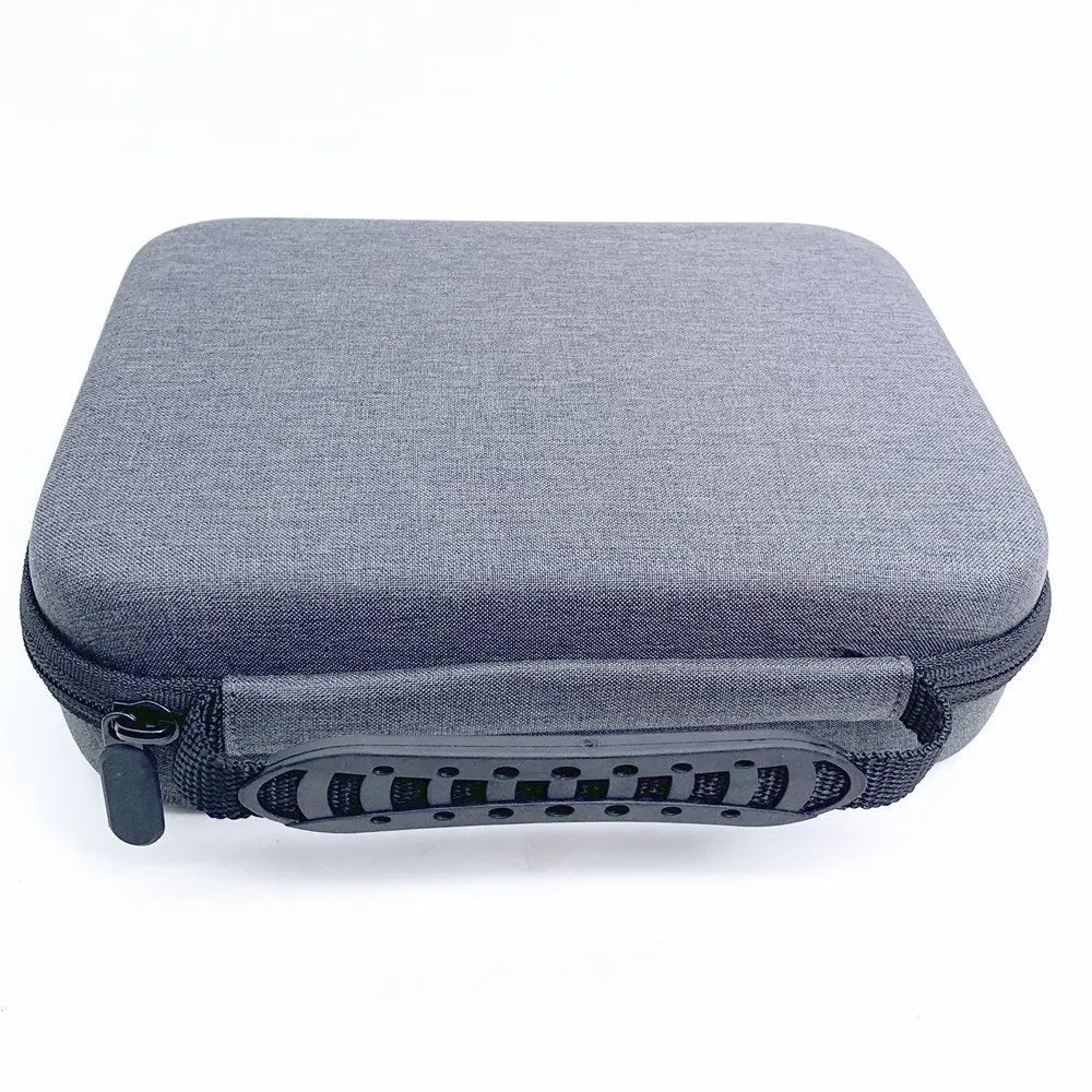Gray cloth storage bag for intelligent mobile PTZ stabilizer with thermal transfer finish