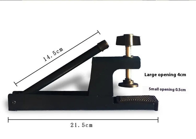 Large thickened universal clip for attaching a table tennis net to an indoor table post.