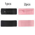 Black elastic hip bridge training belt for weight-bearing fitness exercises