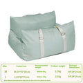 Waterproof non-slip car kennel pet bag for dogs olive green M size 55x55x30 cm