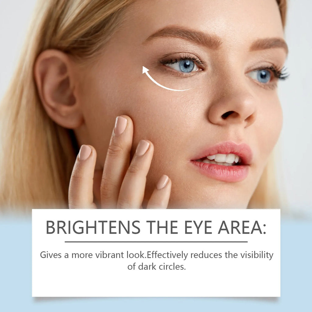 Hyaluronic Acid Eye Mask 8 pairs in individual packets with serum ingredients list