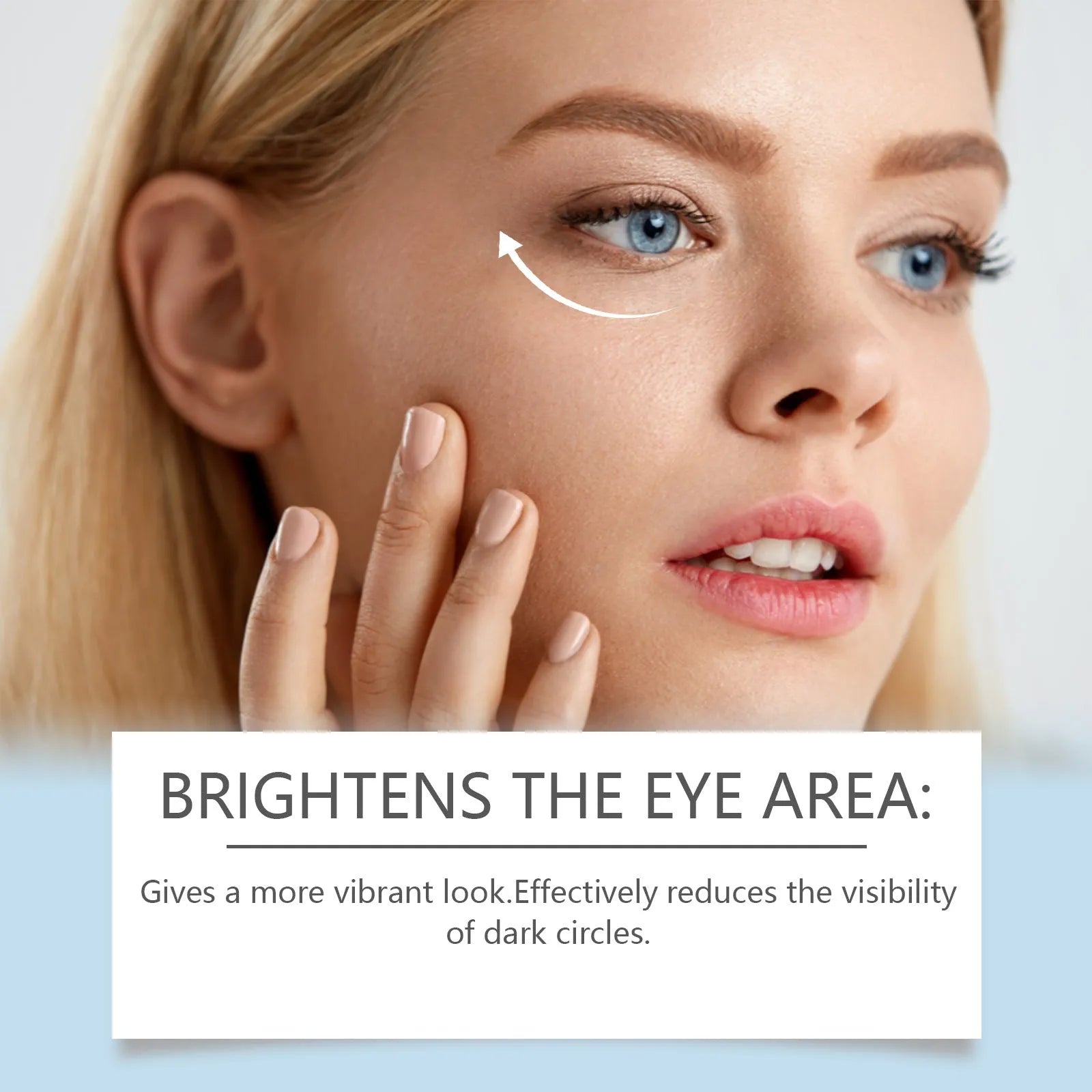 Hyaluronic Acid Eye Mask 8 pairs in individual packets with serum ingredients list