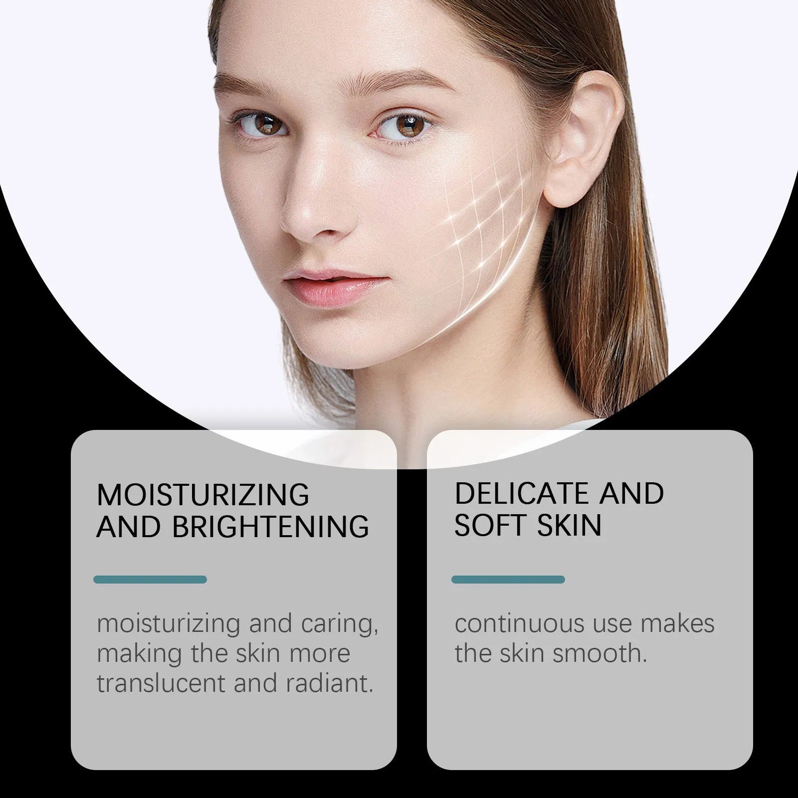 30ml facial care moisturising brightening light water essence with olive and almond oils