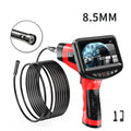 8.5mm dual-lens endoscope inspection camera with cable and memory card