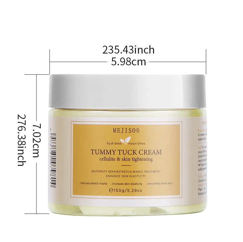 Coconut oil body cream 150g for stretch marks and fine lines recovery for ladies