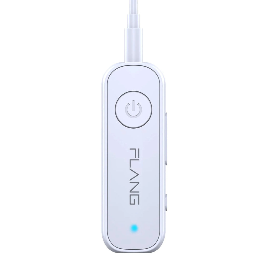 Black Bluetooth adapter 35mm with ABS casing on white background