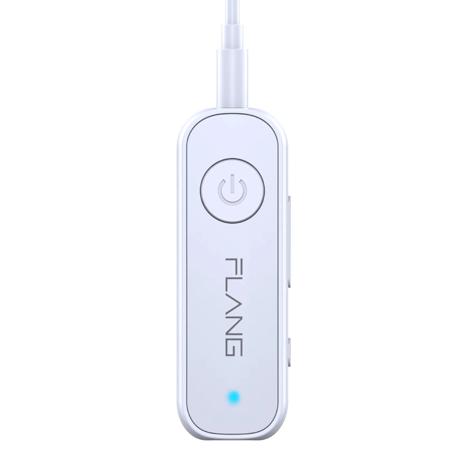 Black Bluetooth adapter 35mm with ABS casing on white background