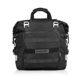 20L quick release motorcycle side bag in polyester with adjustable straps and buckle closure