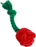 Plush rose flower dog chew toy with squeaker for small medium dogs