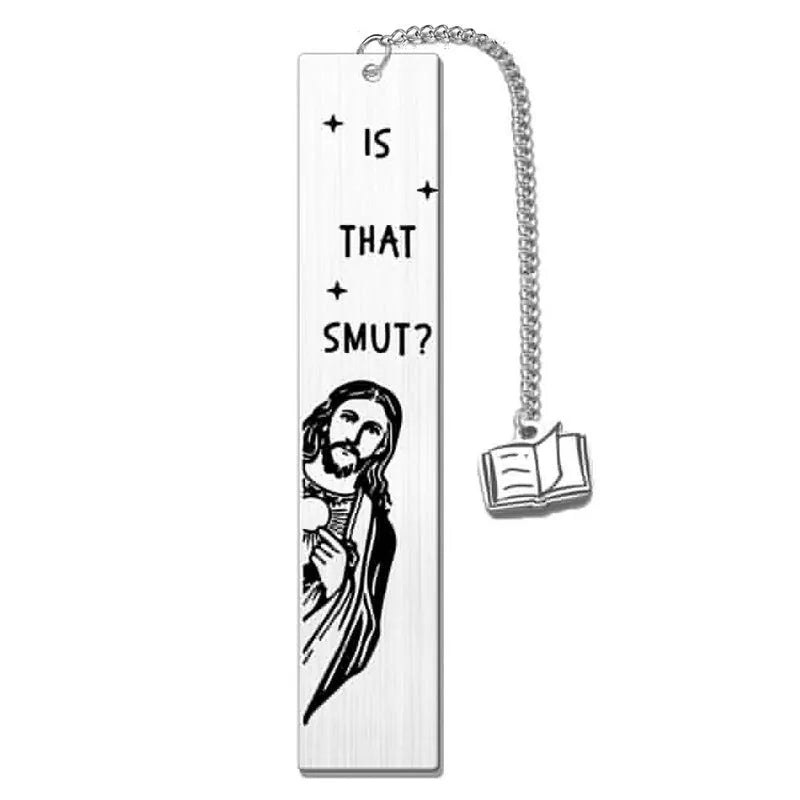Stainless steel bookmark with tassel in gift box, five colour options