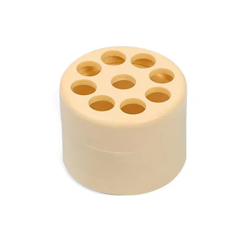 Plastic spiral stem bracket in green for flower arrangement, two sizes available
