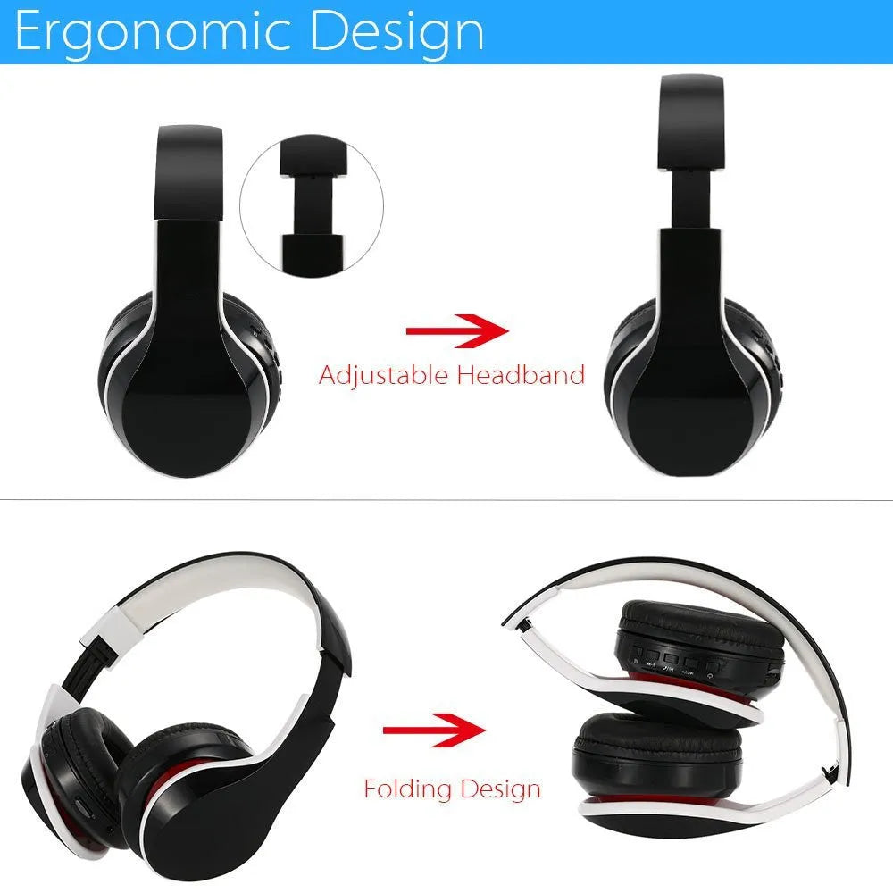 Hieha OY712 sports foldable waterproof Bluetooth headset with mic and 40mm driver