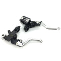 Adjustable brake clutch handle set for 22mm motorcycle handlebar, six colour options