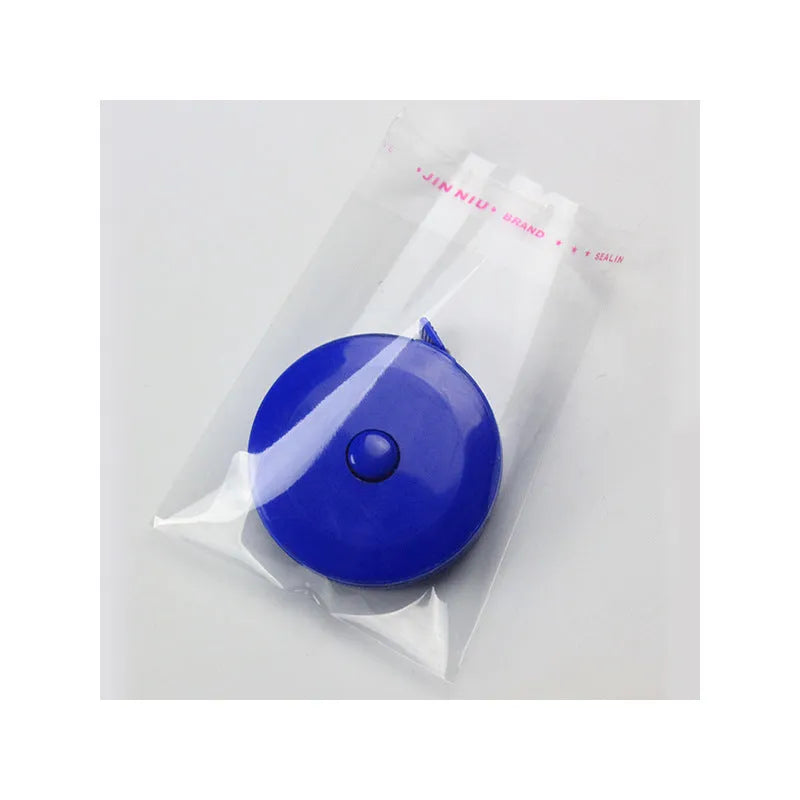 Transparent self-adhesive OPP bags, 7x10cm, with peel-and-seal closure, on a white background.