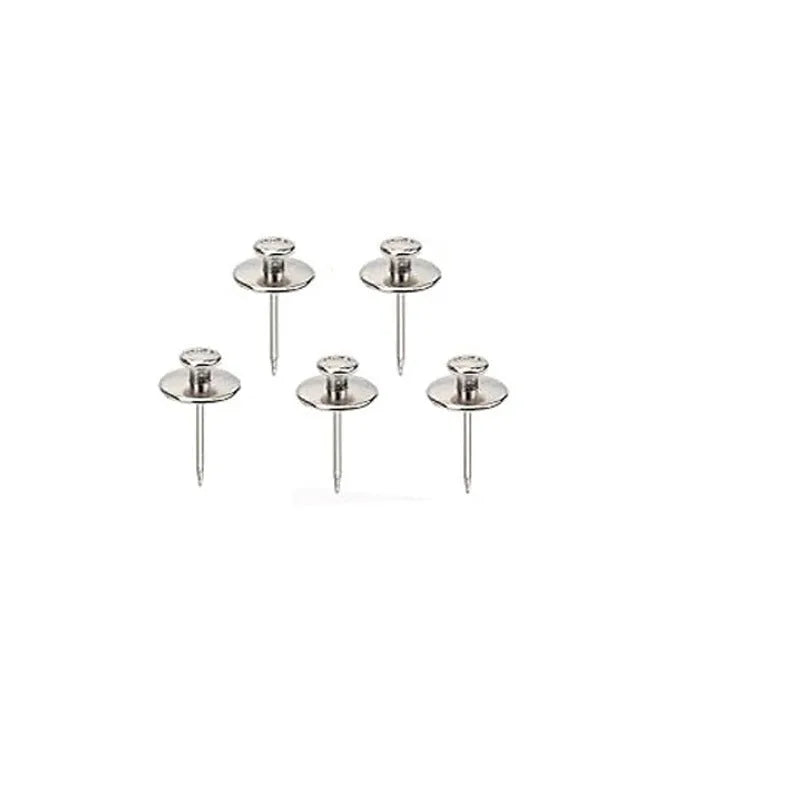 Fancy metal thumb tack for corkboard decoration in black gold silver bronze mixed colour