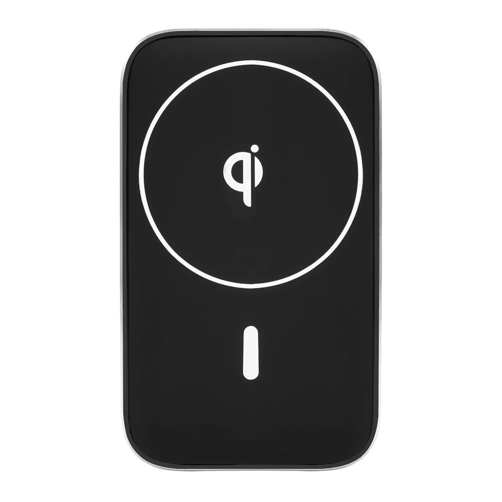 M6 magnetic wireless car bracket charger for mobile phones with black finish