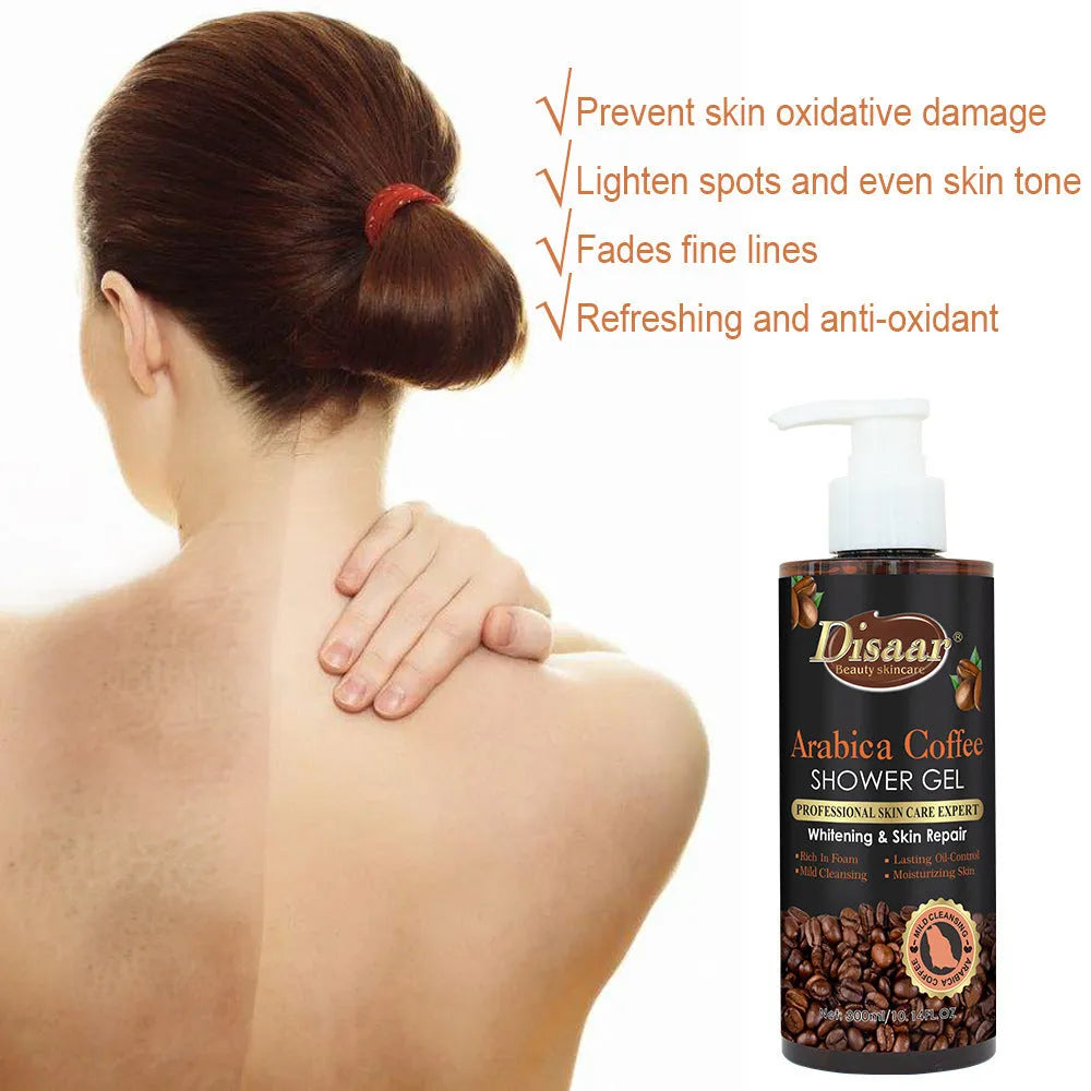 Moisturizing Bath Cream Coffee Skin Care Product 300g tube with cocoa bean fragrance