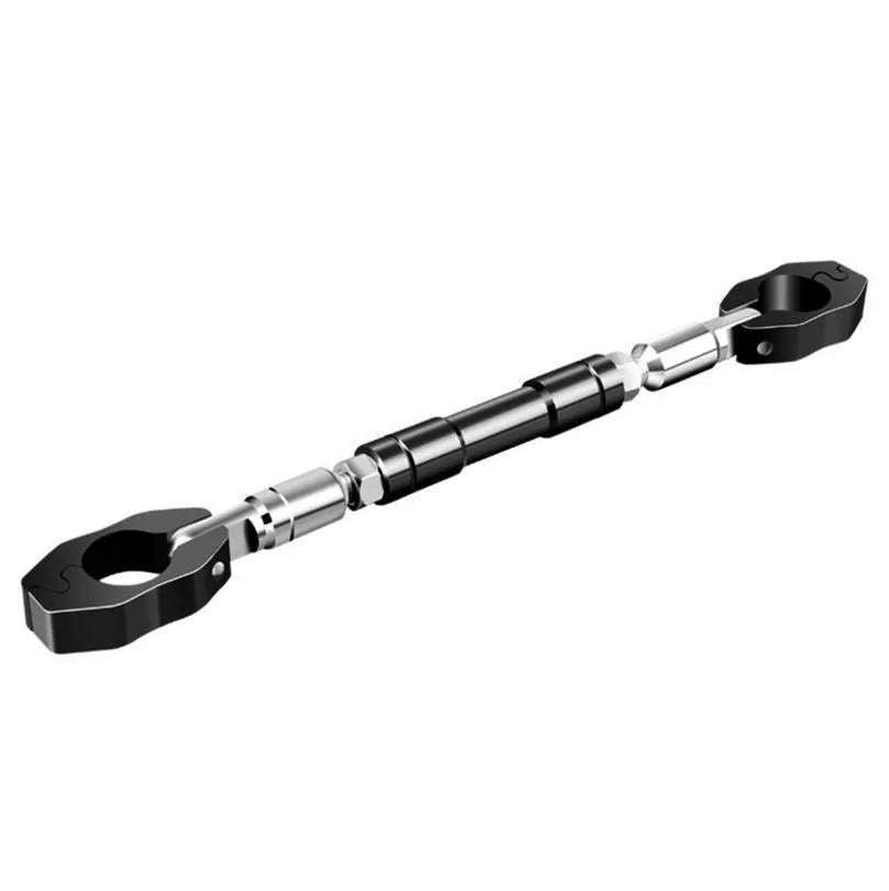 Motorcycle modified handle faucet balance bar in silver for men's straddle bike