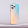 Glossy magnetic protective iPhone case with chameleon colour-changing finish.