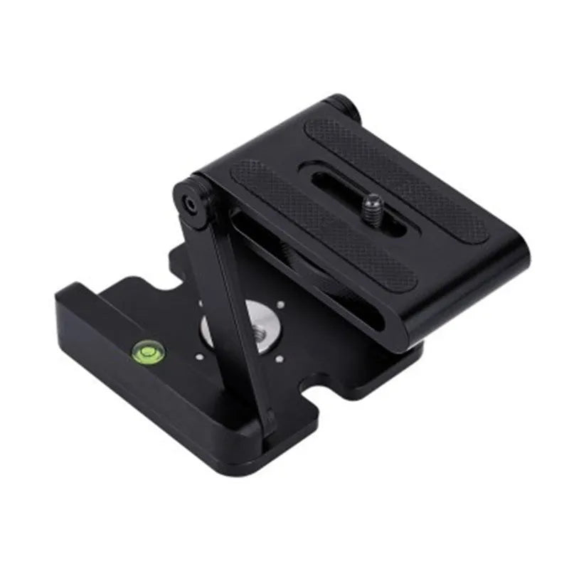 Z Flex Tilt Head desktop tripod made of CNC machined aluminium alloy with multi-angle folding tilt head