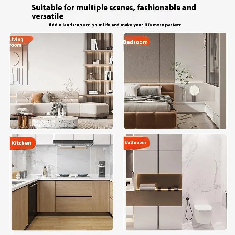 Cold rolled steel cabinet support rod with flap-up door mechanism and casual stop function.