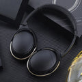 Wireless noise reduction foldable headphones in Black or Silver with Bluetooth 4.2 and 10-hour playtime