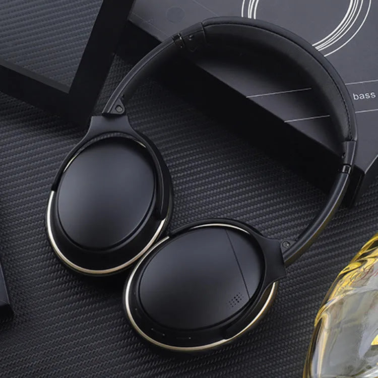 Wireless noise reduction foldable headphones in Black or Silver with Bluetooth 4.2 and 10-hour playtime