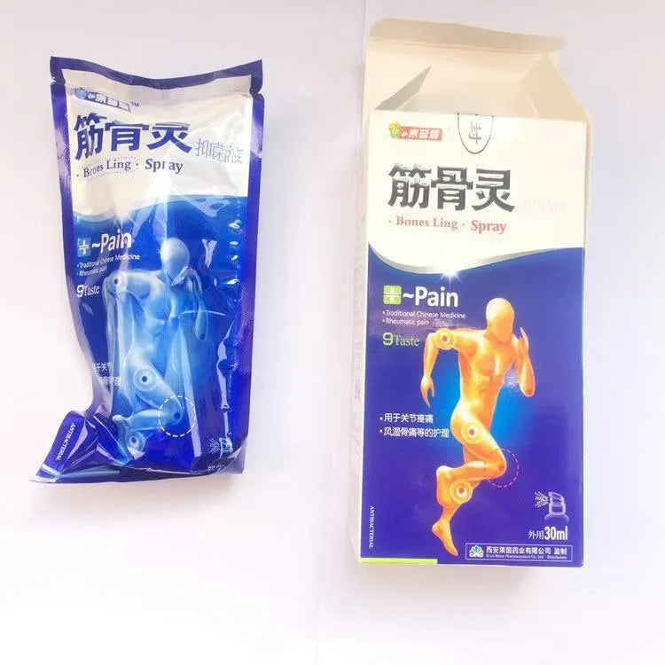 Blue Bones Pain Relief Spray bottle 30ml for rheumatism and arthritis