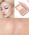 Two-tone blush highlighter and contouring palette 8g 90x70mm with three colour options