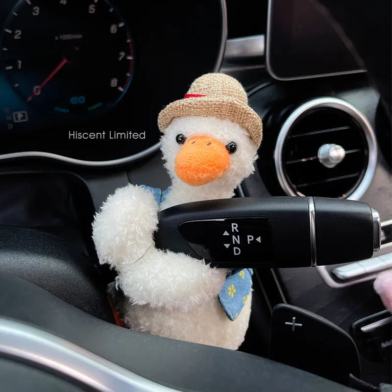 Cotton cartoon pilot dog car seat block decoration doll on vehicle seat