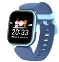 H39T children's smartwatch in black or blue with 1.4-inch touchscreen and sporty TPU wrist strap
