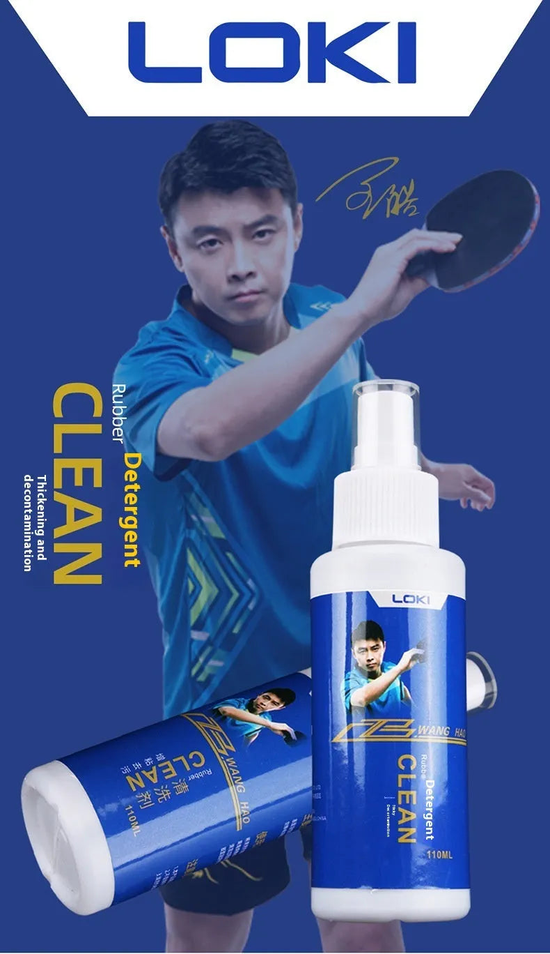 110ml bottle of table tennis rubber cleaning agent liquid cleaner for blade coverings
