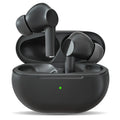 Pro4 Bluetooth wireless headset in black with charging case, shown with USB cable.