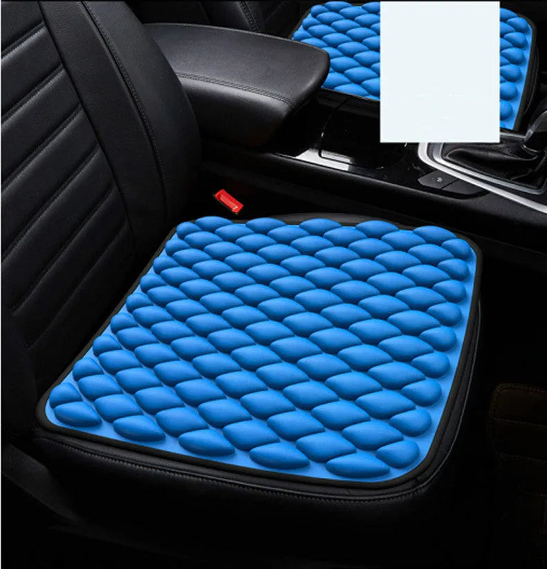 Polyester fibre pressure relief seat cushion 45x45cm in beige, black, blue, brown, grey for chair use