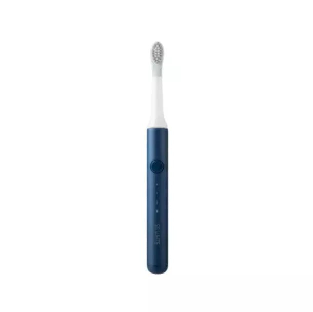 SOOCAS sonic electric toothbrush in blue or pink with round brush head